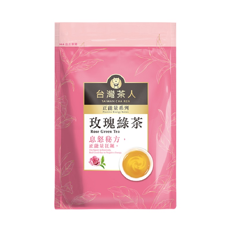 【台灣茶人】正能量系列沖泡茶包(25包/袋) 紅茶 綠茶 烏龍 金萱 玫瑰綠茶