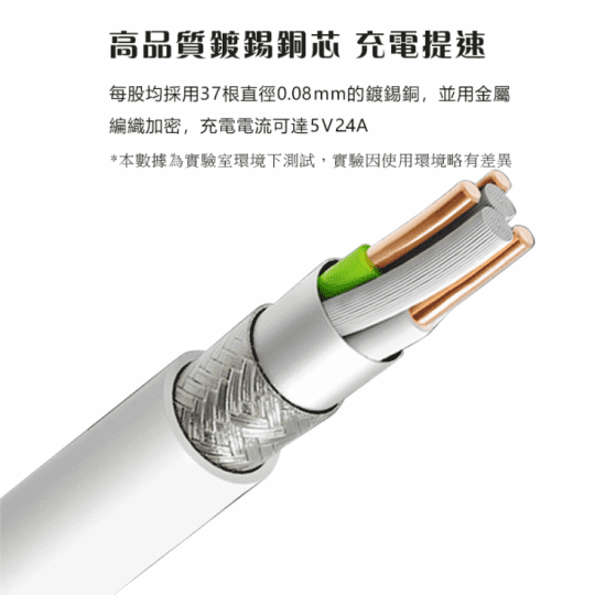 小米有品三合一數據線