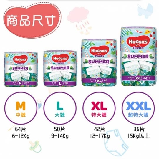 【好奇Huggies】褲型紙尿褲