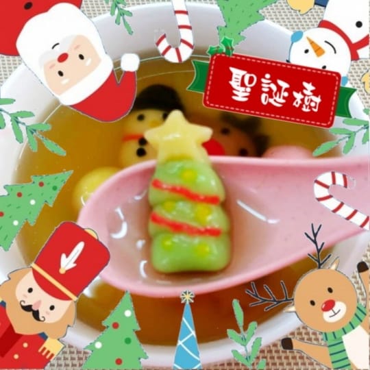 聖誕造型湯圓