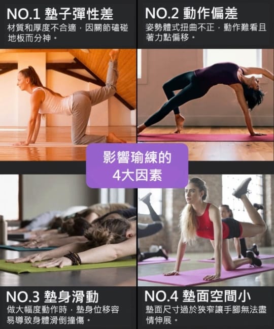 Anchester年後狂甩油多功能瑜珈墊