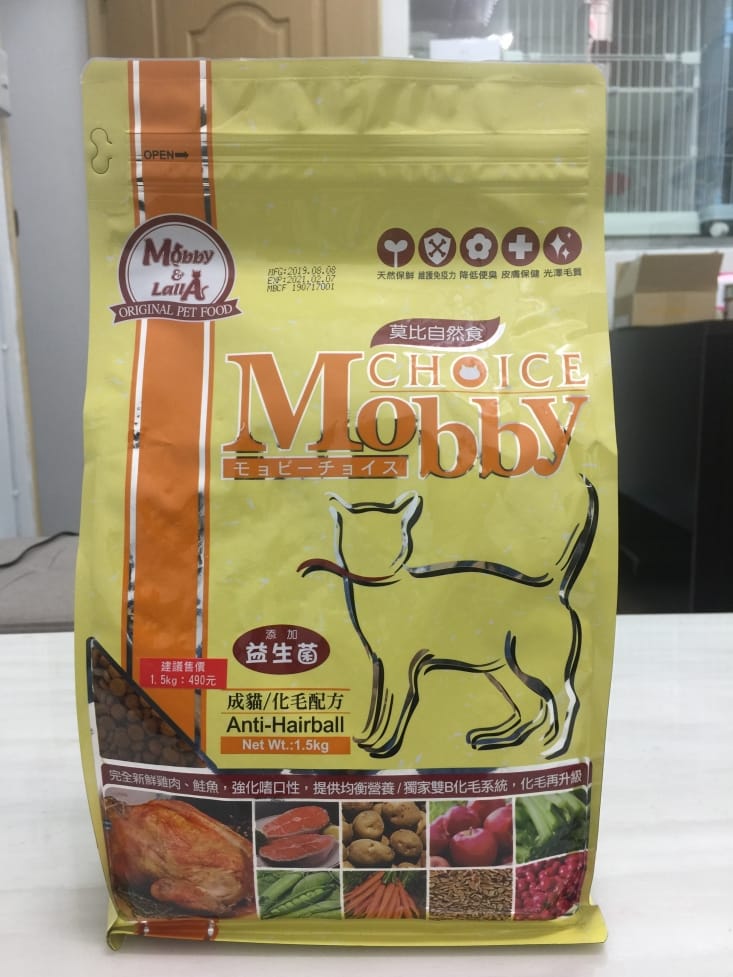 【Mobby 莫比】成貓化毛/挑嘴貓飼料