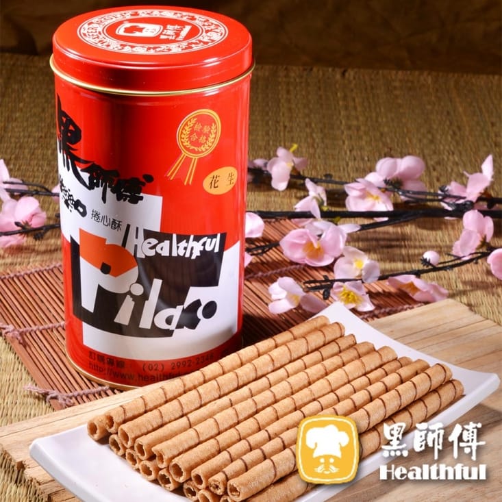 【黑師傅Healthful】捲心酥400g 巧克力/牛奶/草莓/花生/咖啡/黑糖