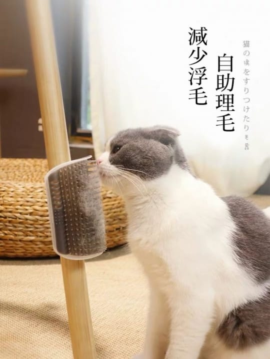 貓咪牆角按摩蹭毛刷