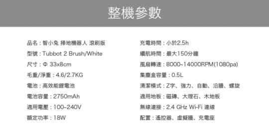 ZEBOT.智小兔2.掃地機器人 ZEBOT.智小兔2.掃地機器人