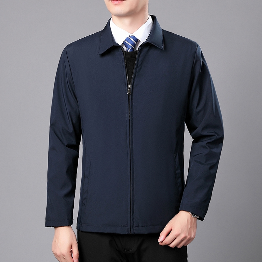 男士商務休閒夾克 M-4XL 三種顏色