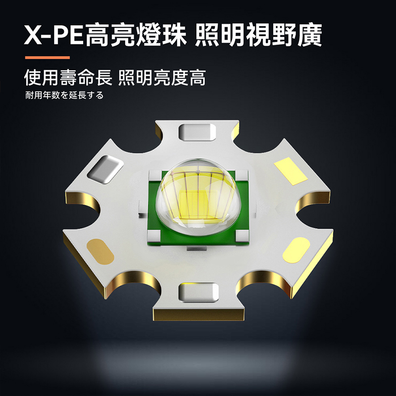 伸縮變焦強光手電筒 爆閃手電筒 鑰匙燈 防水露營燈 多功能手電筒