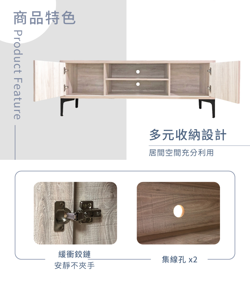 台灣製工業風茶几/電視櫃/展示櫃