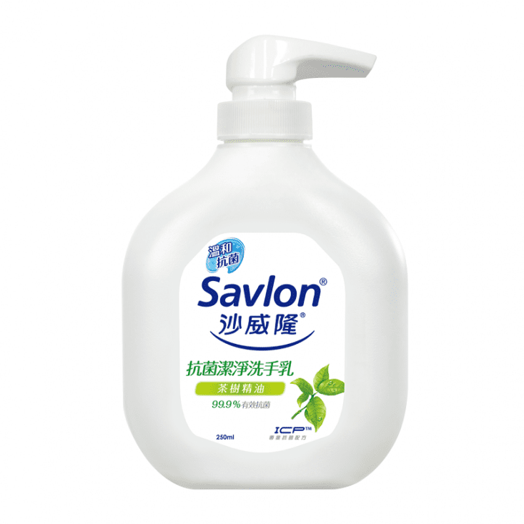【savlon沙威隆】抗菌潔淨洗手乳 茶樹精油/草本薄荷/青檸尤加利