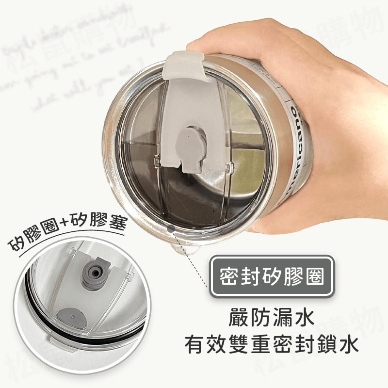 高品質304不鏽鋼隨行杯 (送吸管) 保冰杯 保冷杯 保溫杯 咖啡杯