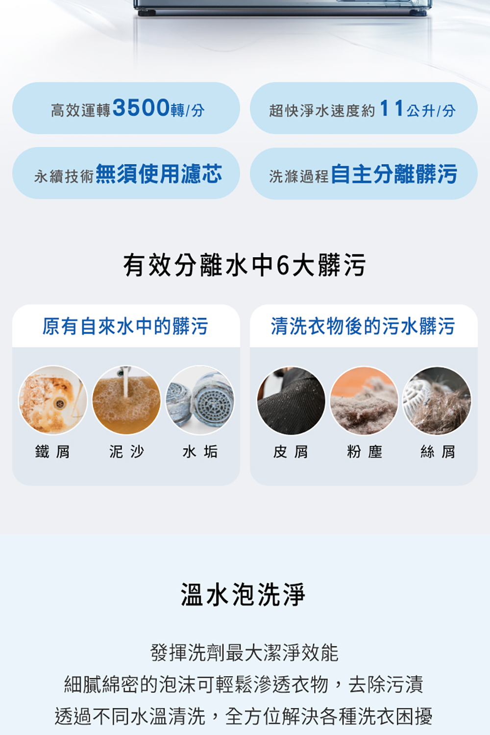 【Panasonic 國際牌】NA-VS120RW-B堆疊式洗烘衣機 含基本安裝