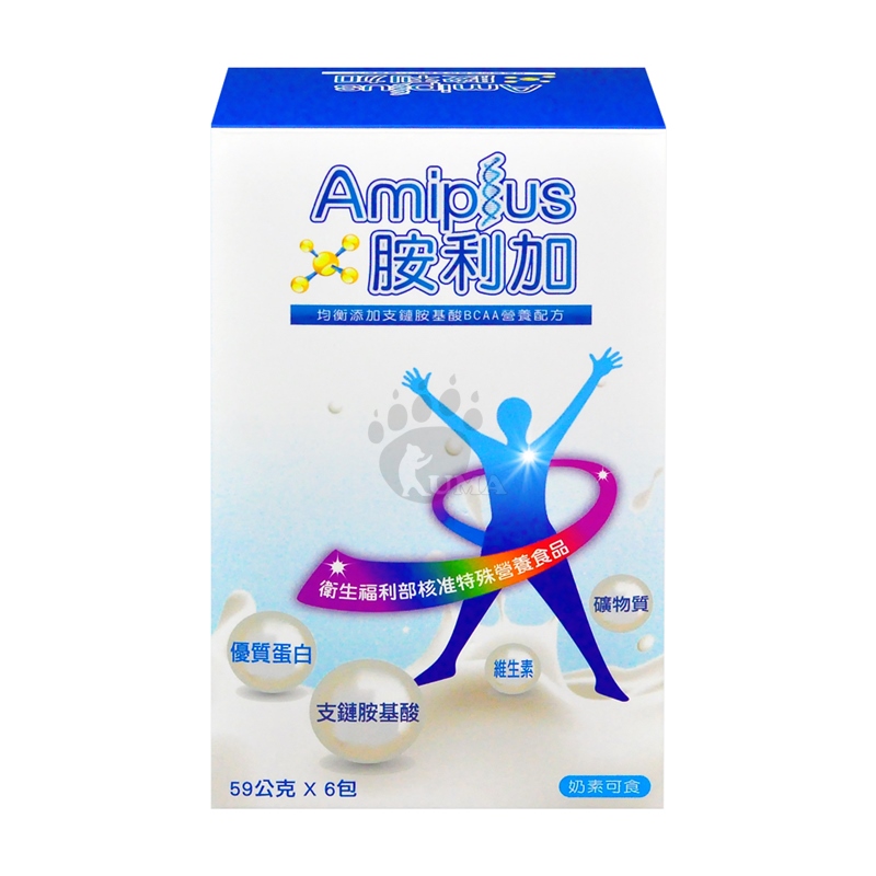 【南紡購物中心】 Amiplus胺利加均衡配方粉包 59g*6包/盒 (6入)