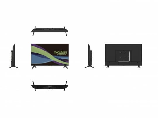 【DigiKing 數位新貴】大視野無邊框32型HD淨藍光液晶顯示器(K-V32