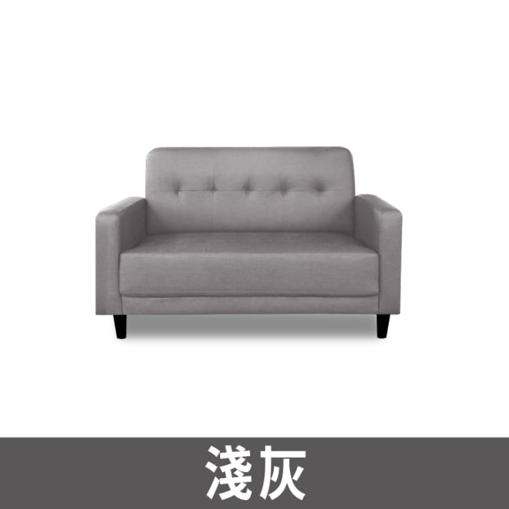 【JAJA】韓國熱銷款雙人座沙發 多色可選 雙人沙發 沙發