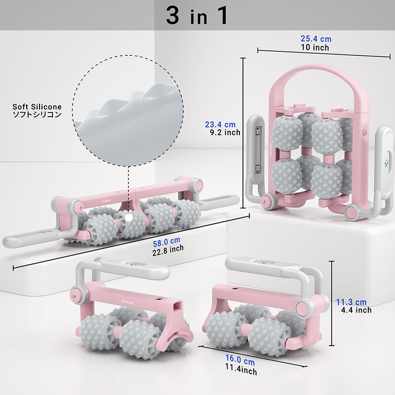 多功能滾輪按摩器 美腿器