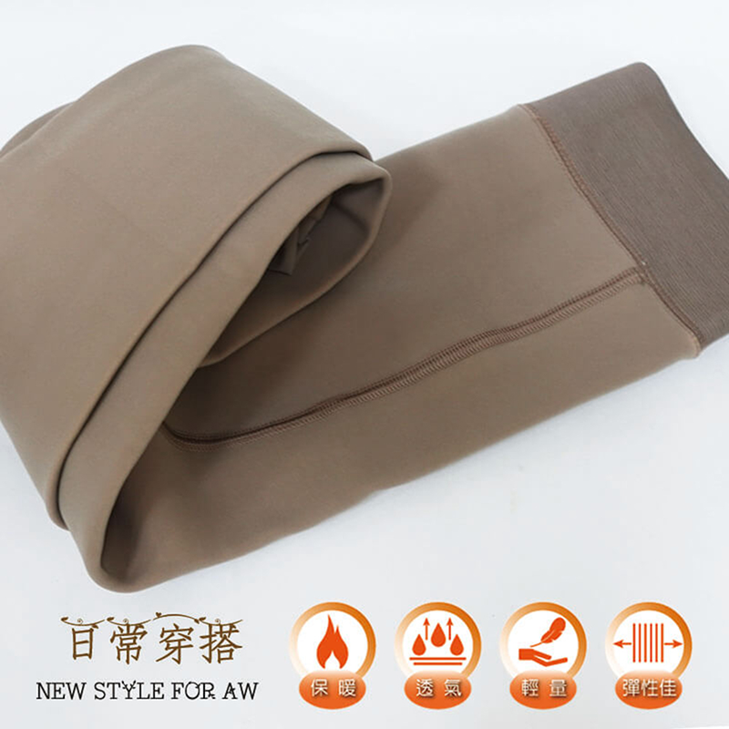 保暖高腰收腹佳賀晴加厚絨假透膚褲襪 2色 保暖襪