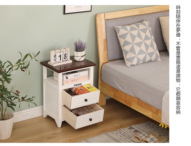 北歐風全實木收納櫃餐邊櫃