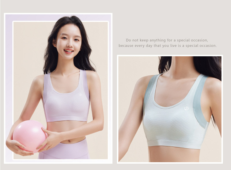 立體提托少女運動內衣 四色任選 