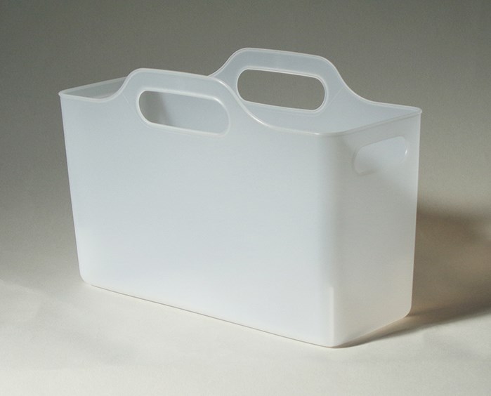 日本製軟質手提收納籃 置物籃 防水收納籃 衛浴收納 瓶罐收納