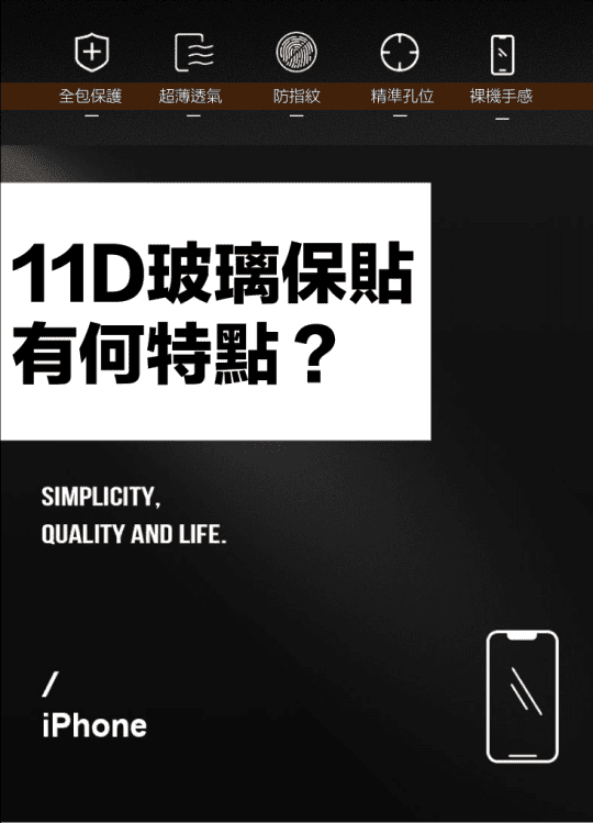 I13 11D鋼化玻璃保護貼