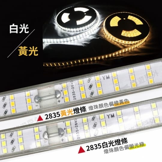 【阿波羅】LED燈條 第三代防水接頭 CE認證 OSRAM合格工廠 2835燈芯