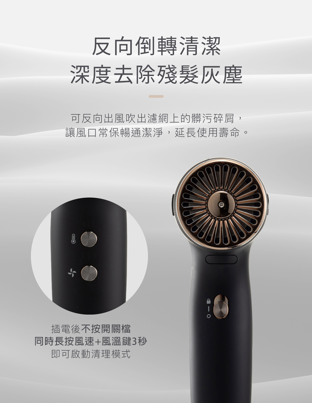 【sOlac】沙龍級專業高效能負離子吹風機第二代(SD1100)附配件吹頭x3