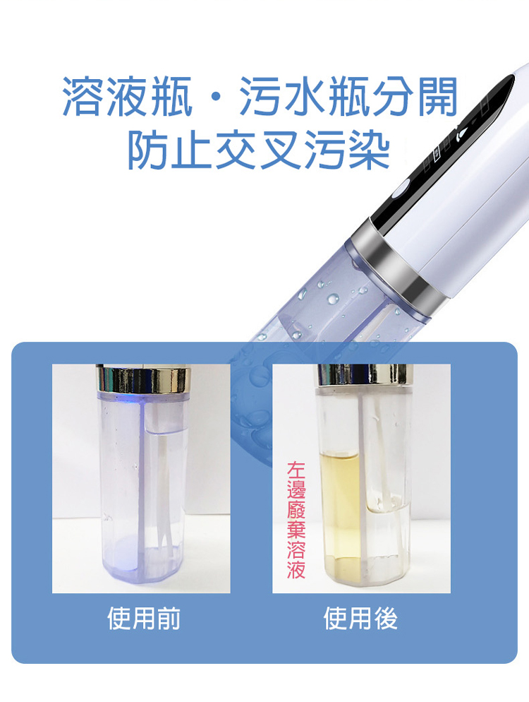 【呈云】注水小氣泡電動臉部清潔儀 黑頭粉刺機