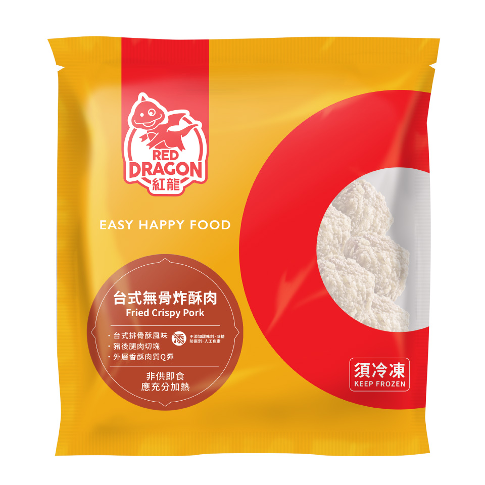 【紅龍】台式無骨炸酥肉 350g/包