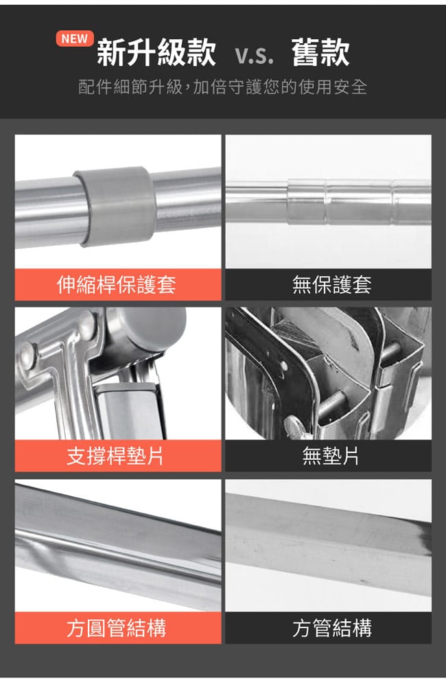 IDEA全能晾曬2.4米不銹鋼X型移動式帶輪曬衣架HA-003/HA-017/實