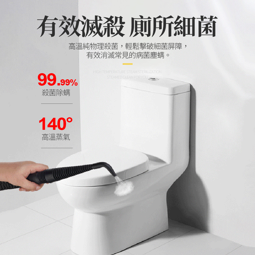 【HANLIN】CLEAN02 手持 高溫高壓蒸汽清洗機