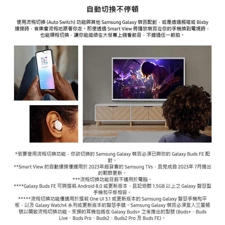 【Samsung】GalaxyBuds FE R400 真無線藍牙耳機