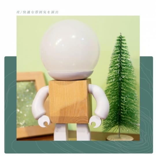 聖誕禮物機器人夜燈