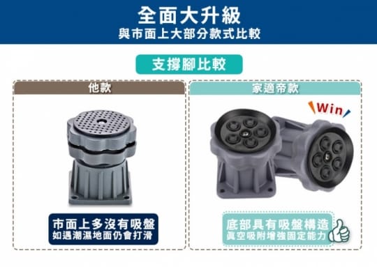 家適帝JUSTY不鏽鋼洗衣機升降移動底座托架-四雙輪煞車(架子、拖車、洗衣機)