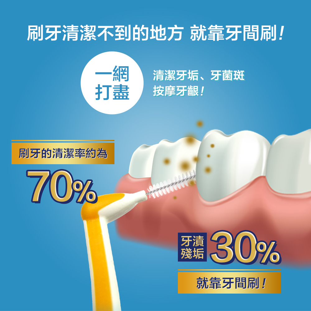 奈森克林L型牙間刷10入齒縫刷齒間刷