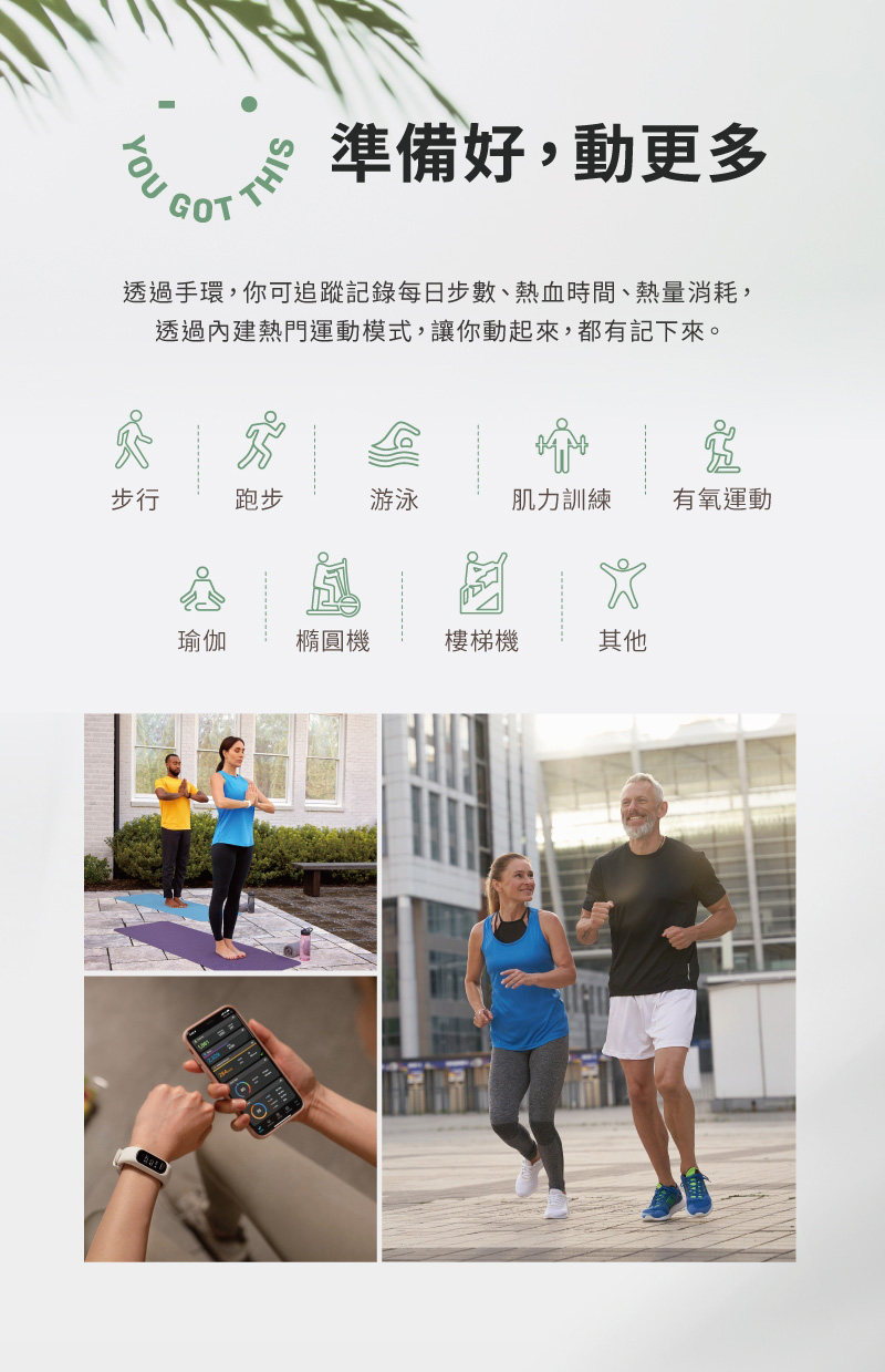 【GARMIN】Vivosmart 5 健康心率手環