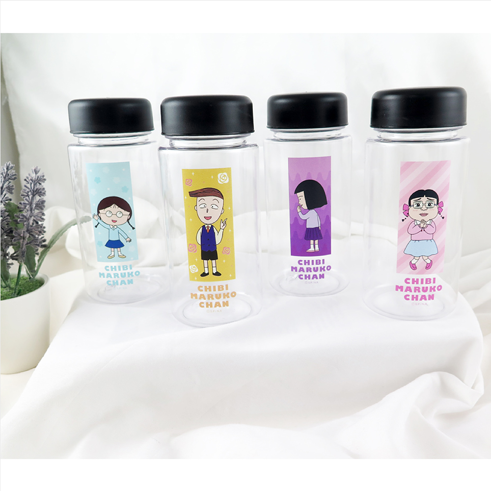 正版授權櫻桃小丸子 隨身冷水瓶 350ml