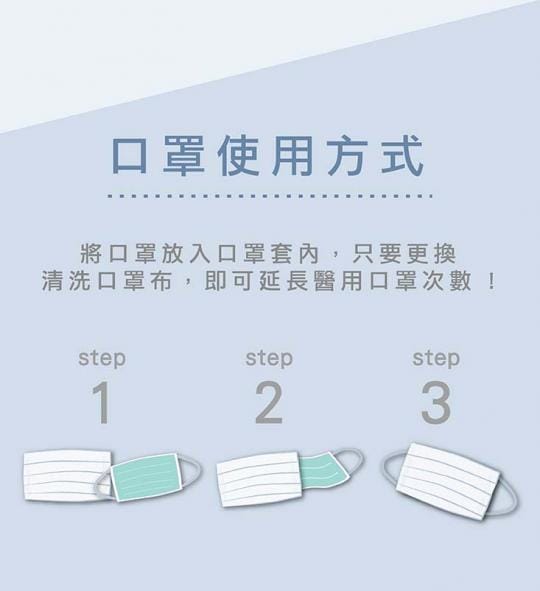 MIT專利碘紗抗菌口罩套