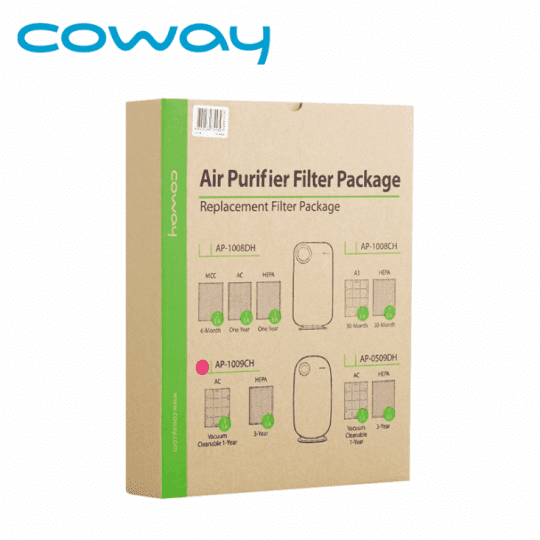 【Coway】空氣清淨機濾網(加護抗敏型 AP-1009CH)