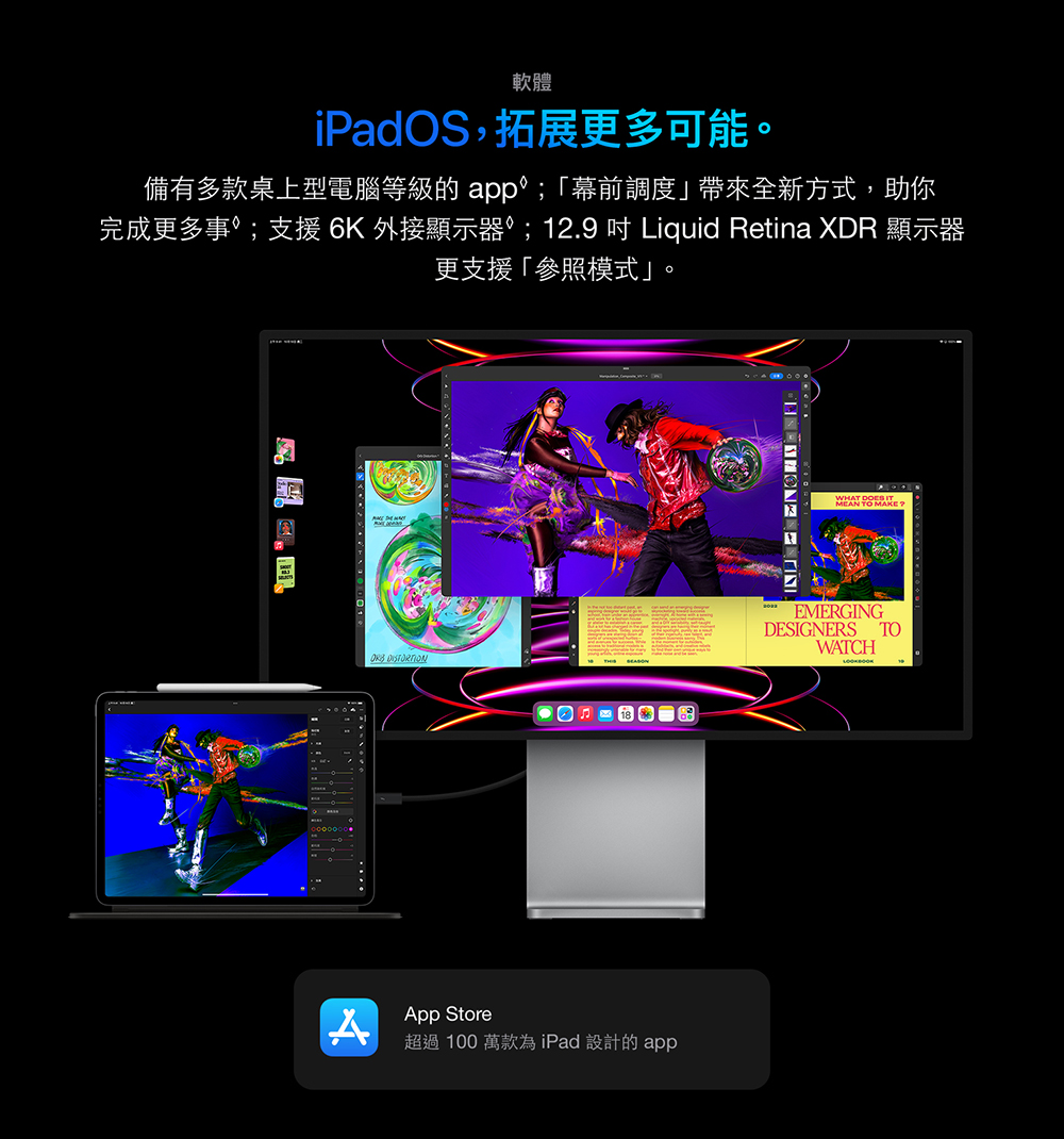 【Apple】2022 iPad Pro 11吋 WiFi 128G/256G 