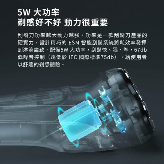 小米有品 ENCHEN 映趣刮鬍刀 3D 浮動刀頭