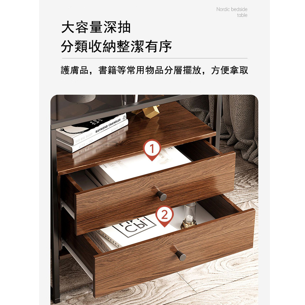 【E家工廠】簡易床邊床頭櫃