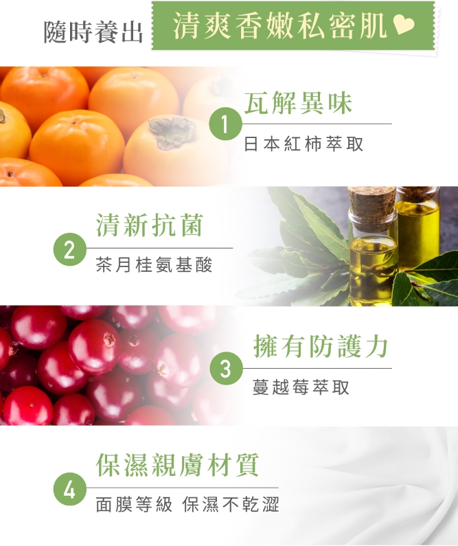 【Relove】緊依偎私密水潤精華+弱酸平衡濕紙巾 女性私密保養