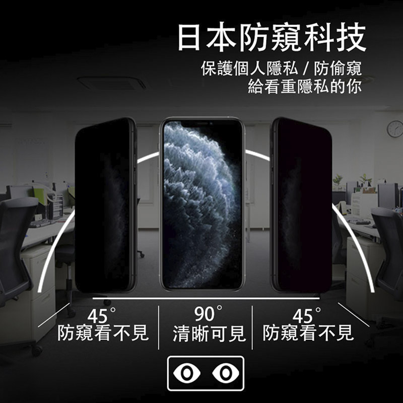       【Oweida】iPhone13系列 3D電競霧面防窺 滿版鋼化玻