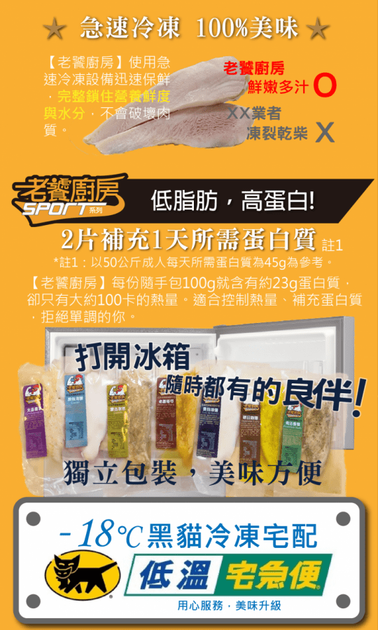 【老饕廚房】水嫩舒肥雞胸即食隨手包