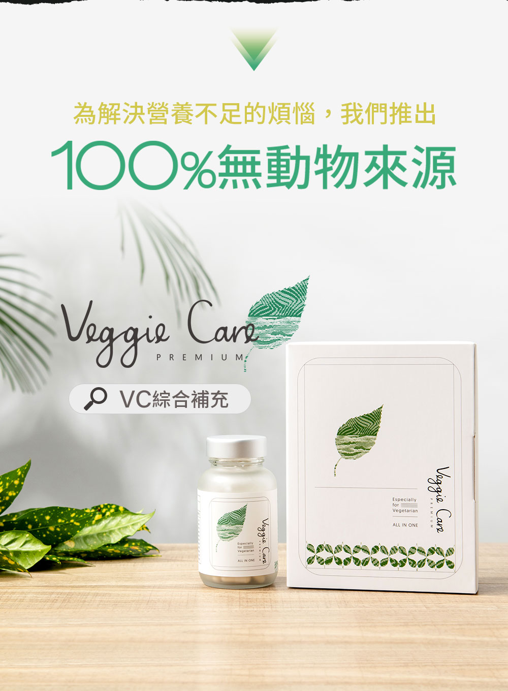 【Veggie Care】綜合維他命/素食可