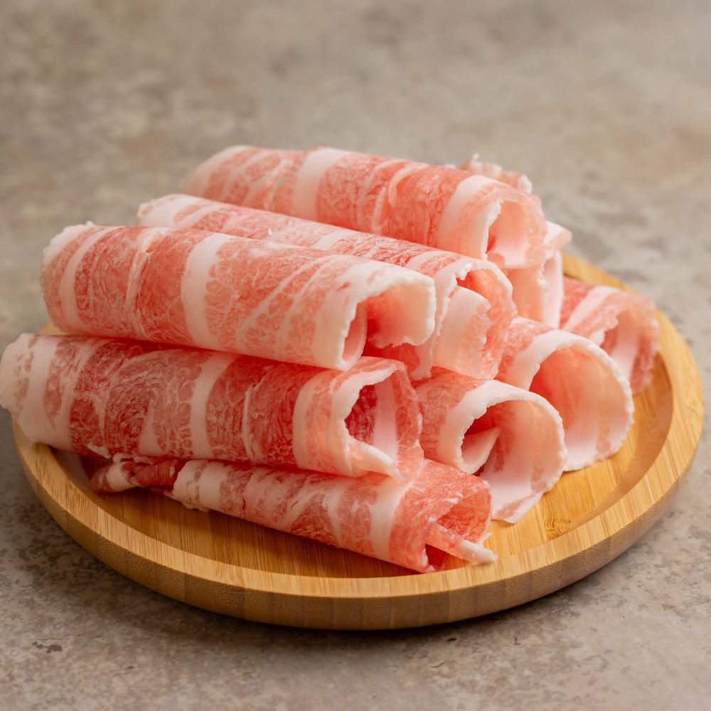 【小嚼士】嚴選豬五花火鍋肉片500g/1kg 台灣豬 五花肉片 五花豬肉 豬肉片