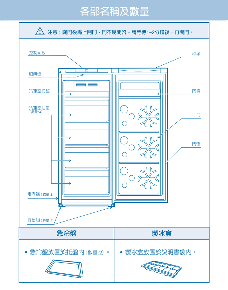 【SAMPO聲寶】125公升風冷無霜變頻直立式冷凍櫃含安裝(SRF-125FD)