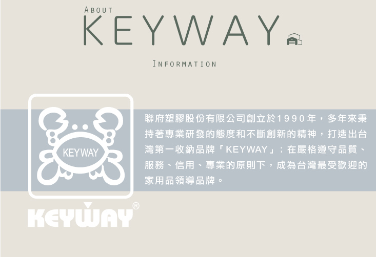 【KEYWAY】聯府多用途分隔收納盒/置物盒