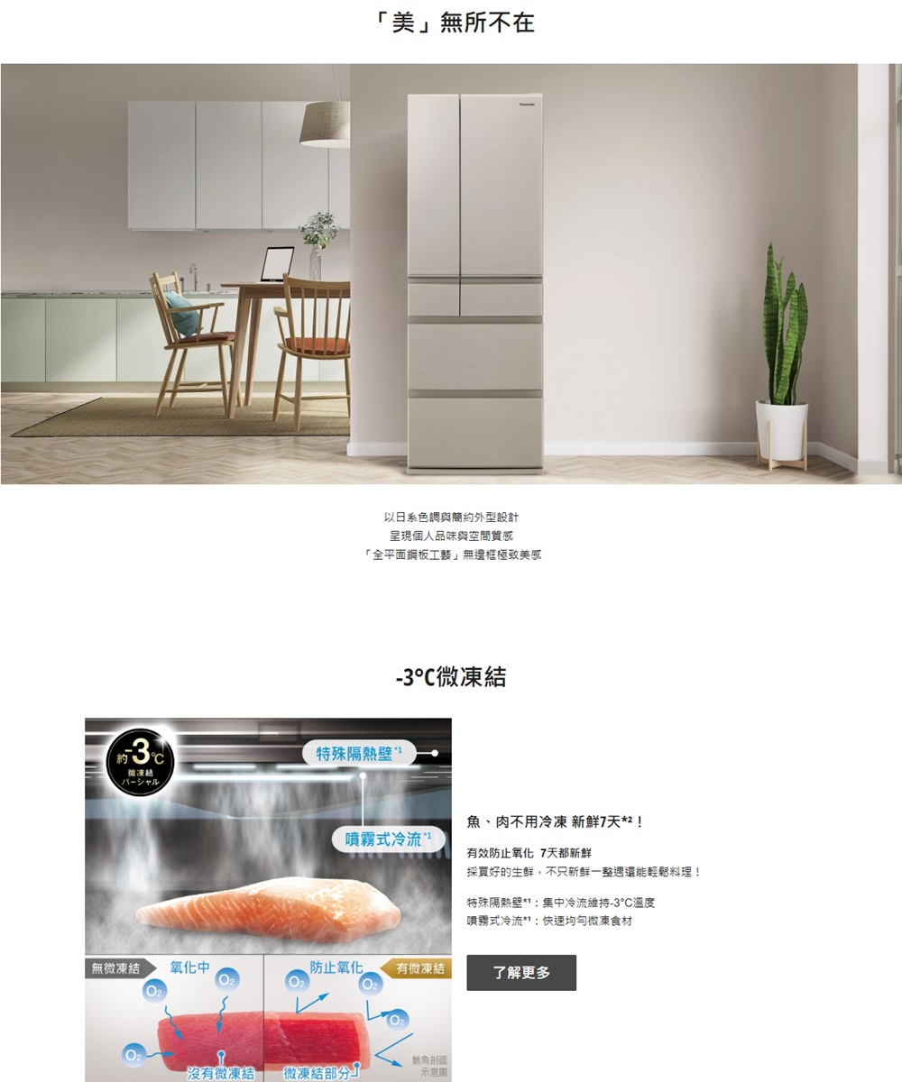 【Panasonic 國際】NR-F509XT-N1 冰箱平面鋼板金 含基本安裝