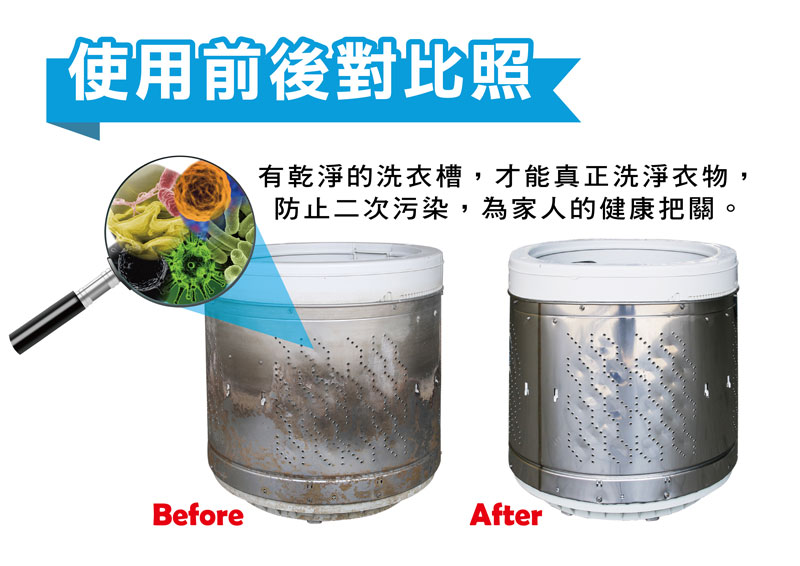 【一滴淨】免浸泡省時洗衣槽清潔劑 衣槽清潔 除垢除臭 衣槽清洗